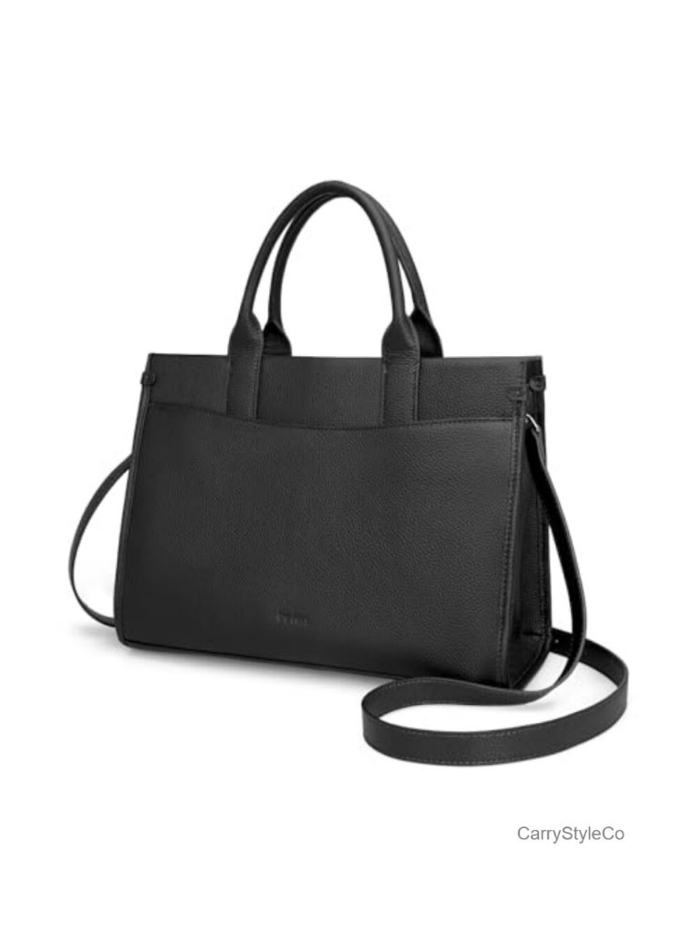 Genuine Leather Handbag Small Satchel Crossbody Tote Purse Zip